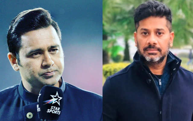 Aakash Chopra and Vikrant Gupta involved in an ugly spat