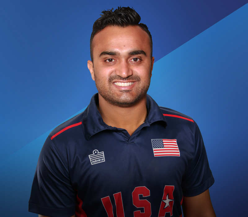 Five cricketers who were born in India that are now playing cricket for USA