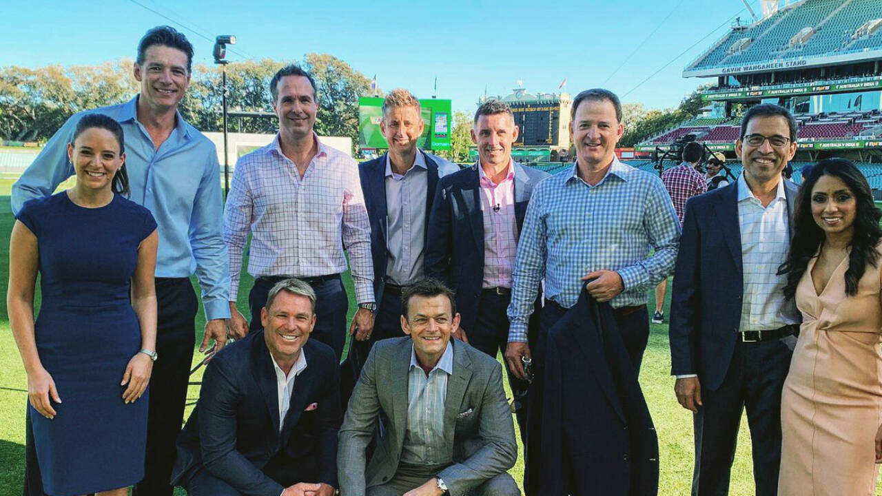 Five of the top cricket commentators in the world right now