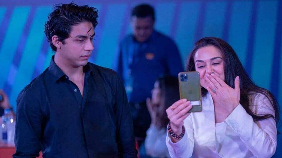 Watch! Preity Zinta teasing Aryan Khan during the IPL auctions 2021