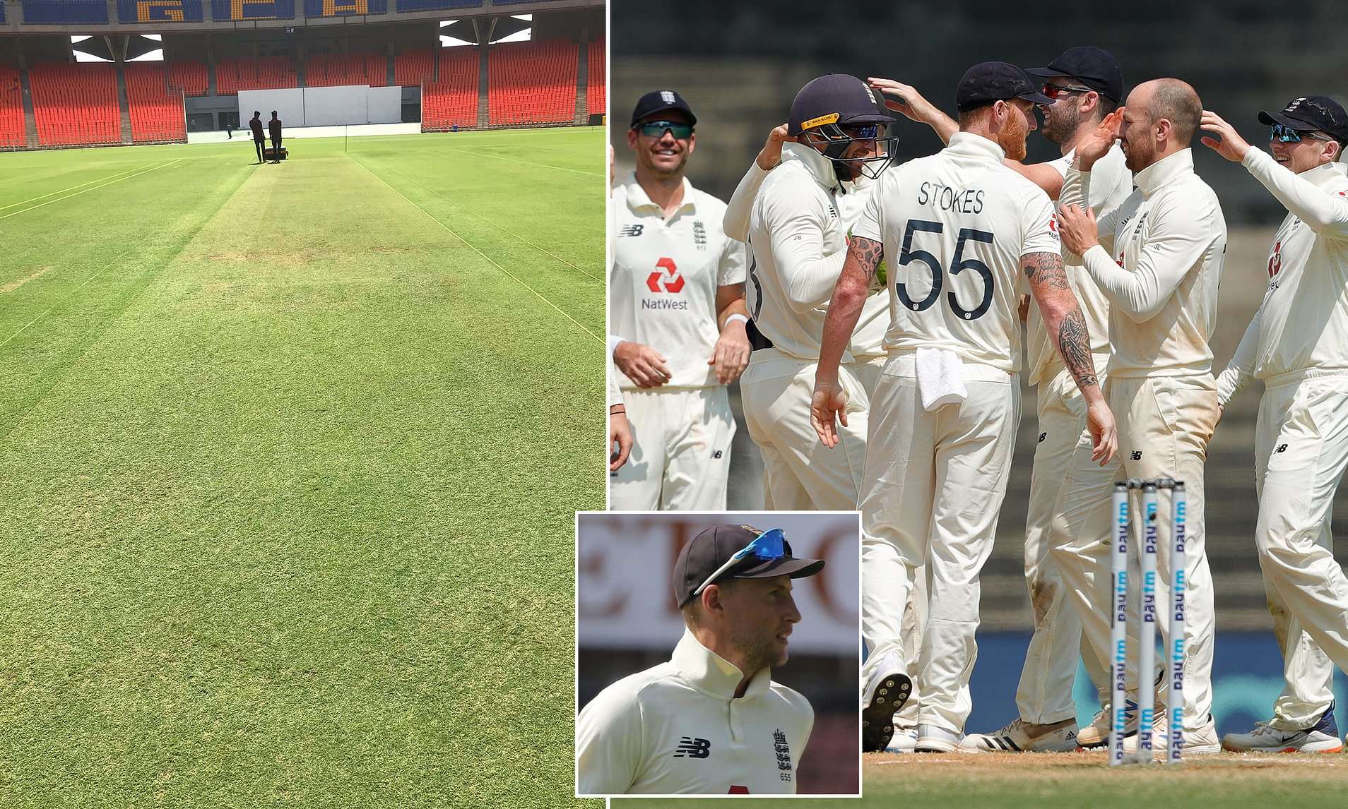 Ahmedabad pitch in focus as the teams prepare for the third test