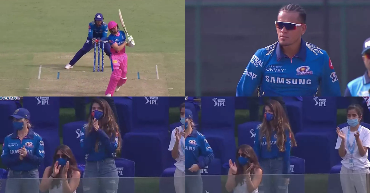 Watch! Rahul Chahar’s girlfriend joyous celebration after Jos Buttler’s ...