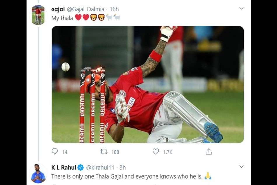 KL Rahul’s response to a fan who called him Thala is winning the Internet