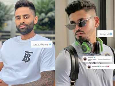 Suryakumar Yadav comes up with a hilarious tweet to Shreyas Iyer’s rehab video