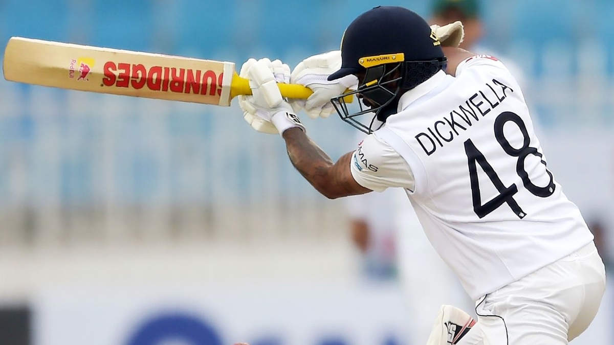 Sri Lanka wicket keeper Niroshan Dicwella piques curiosity about his name during the test match versus West Indies