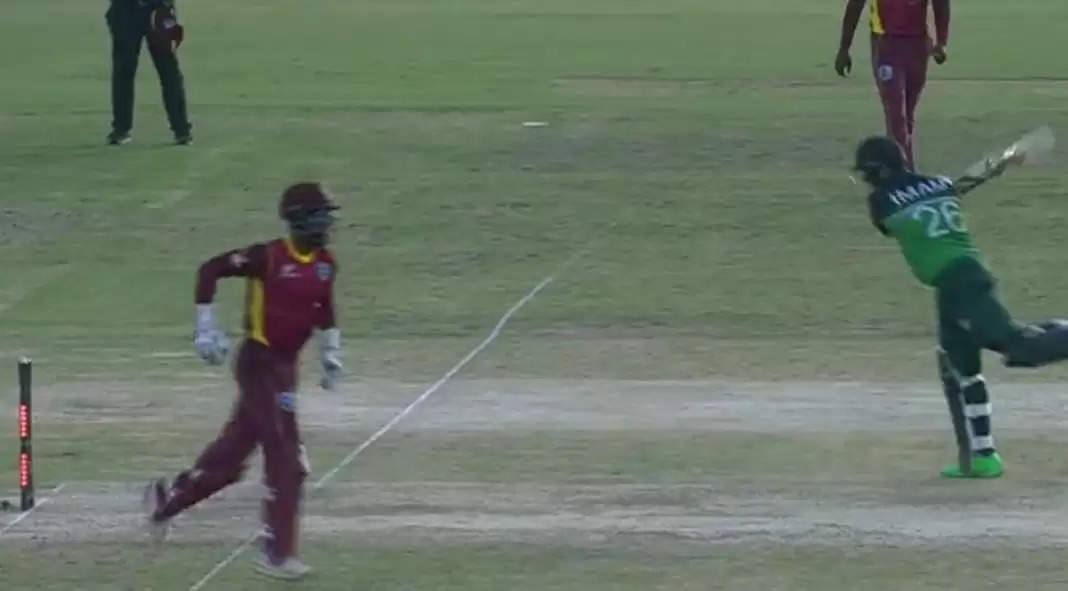Watch! Imam Ul Haq loses his cool after run out with Babar Azam