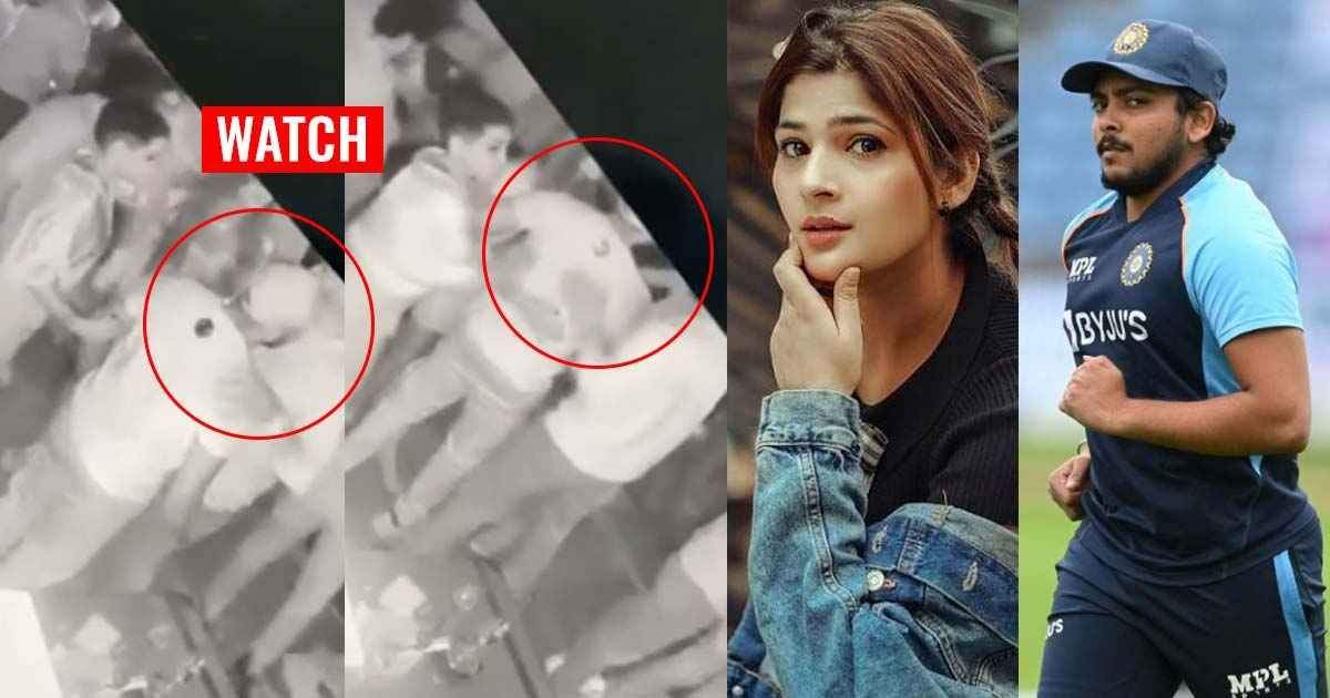 Watch! New CCTV footage emerges in Prithvi Shaw Sapna Gill controversy